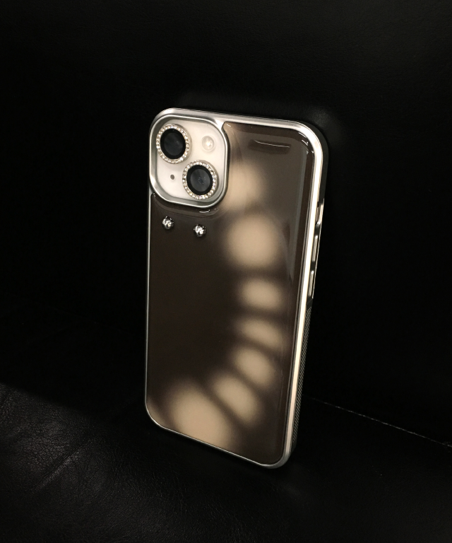 [MADE] PIERCING phone case_Khaki Brown