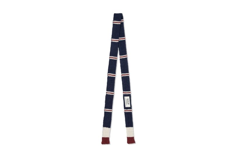 BOUCLE STRIPE KNIT TIE