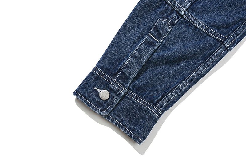 WIDE DENIM JACKET_BLUE