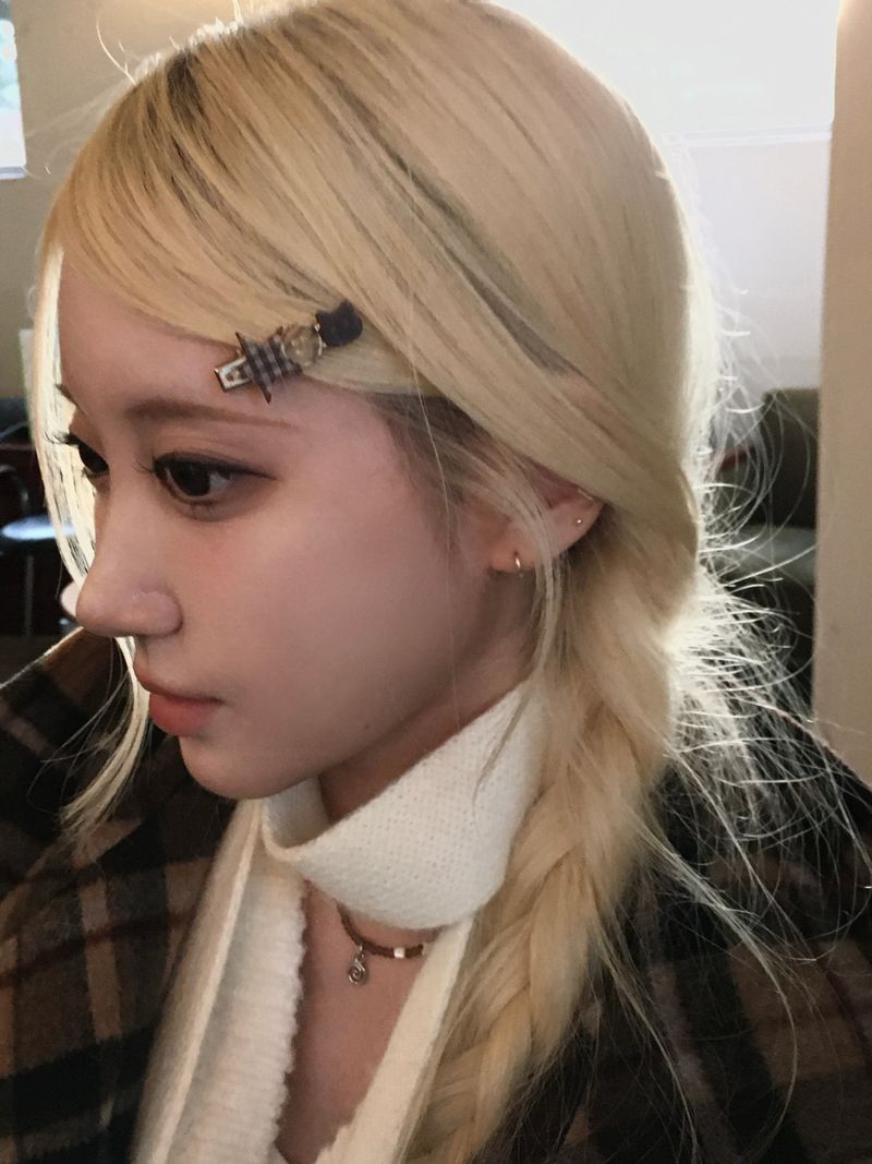 Choco cat hairpin