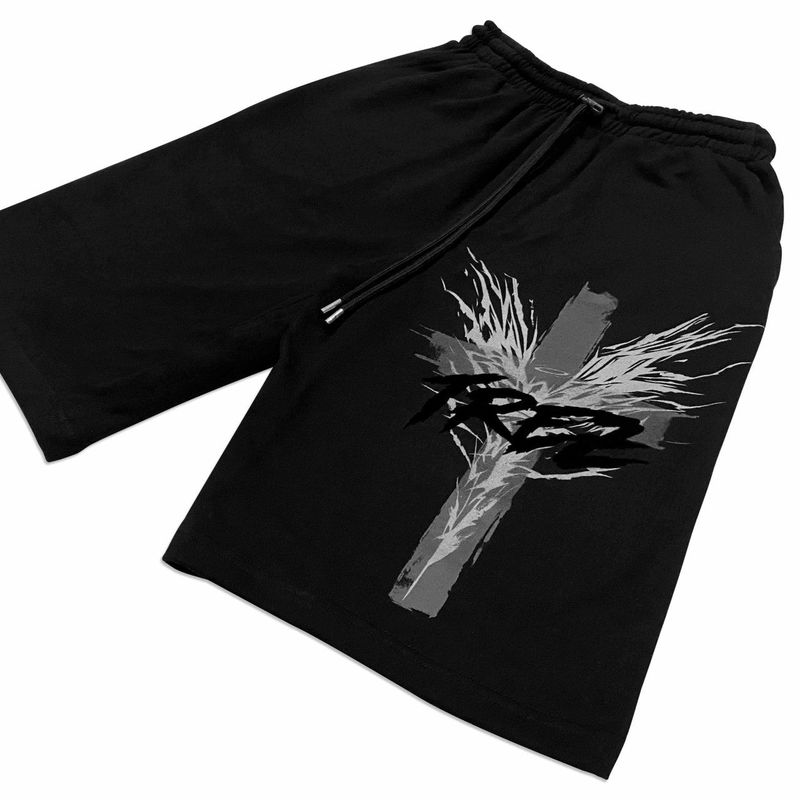 TREZ ANGELO SHORTS - BLACK
