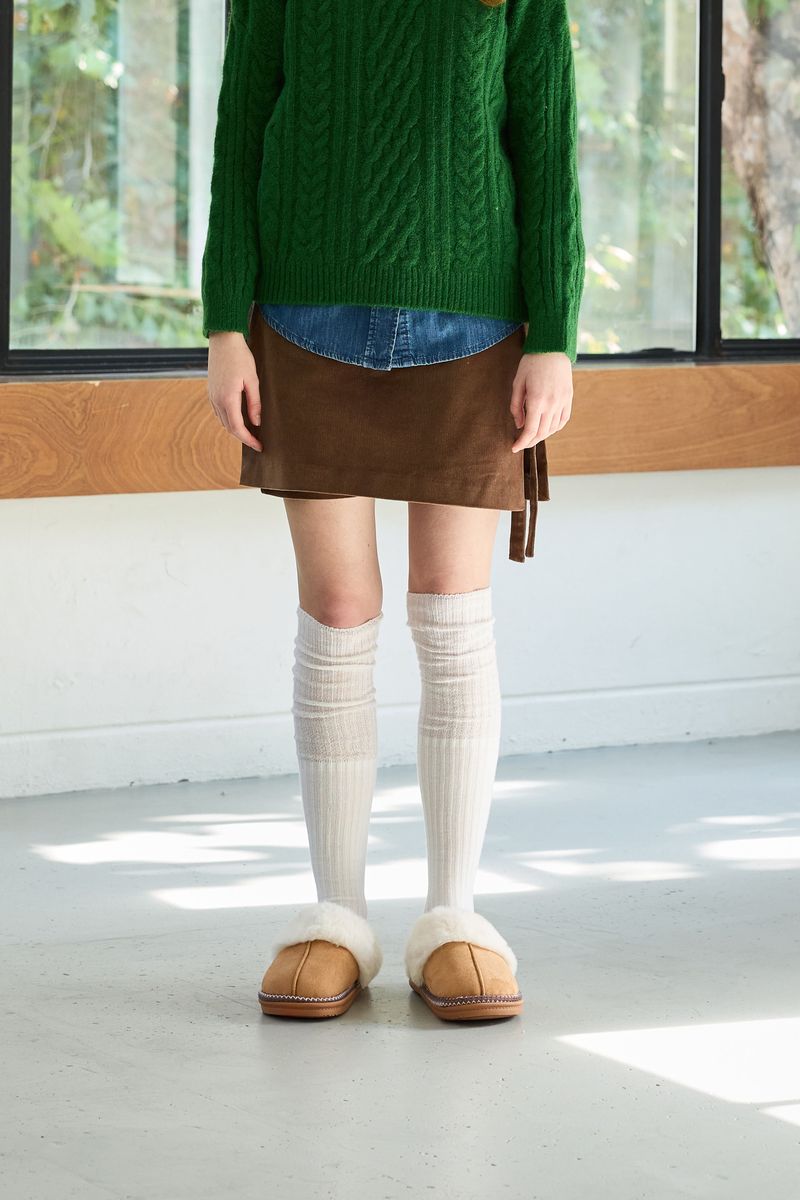 ARIKIM（アリキム）の「PURE CORDUROY SKIRT PANTS / BROWN（Skirts）」