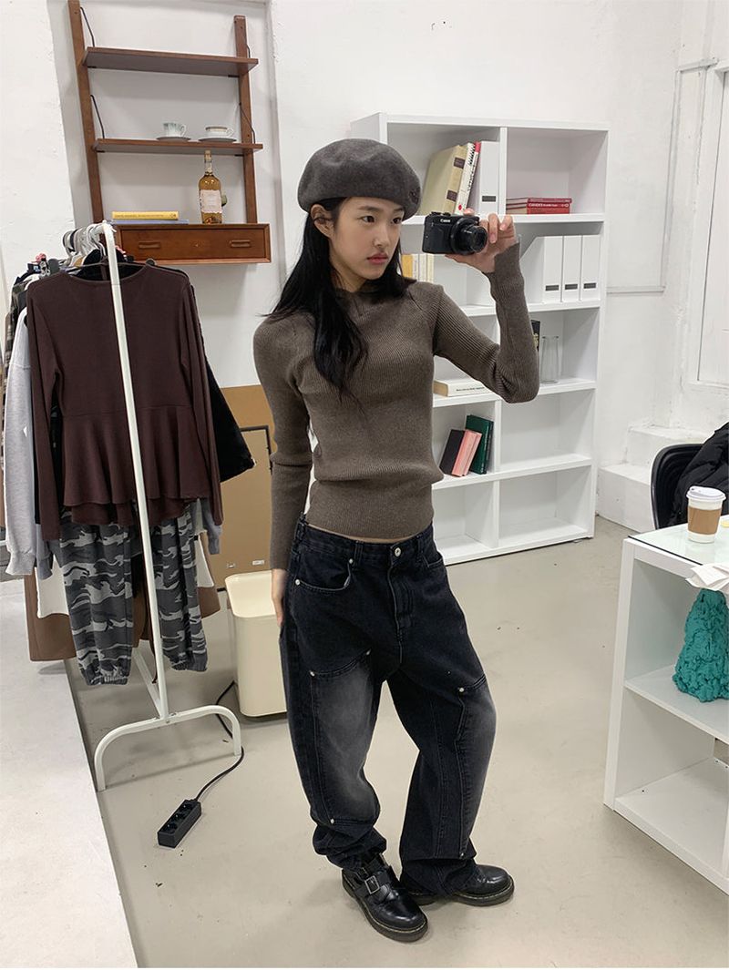 KATE HOODIE KNIT (2COLOR)