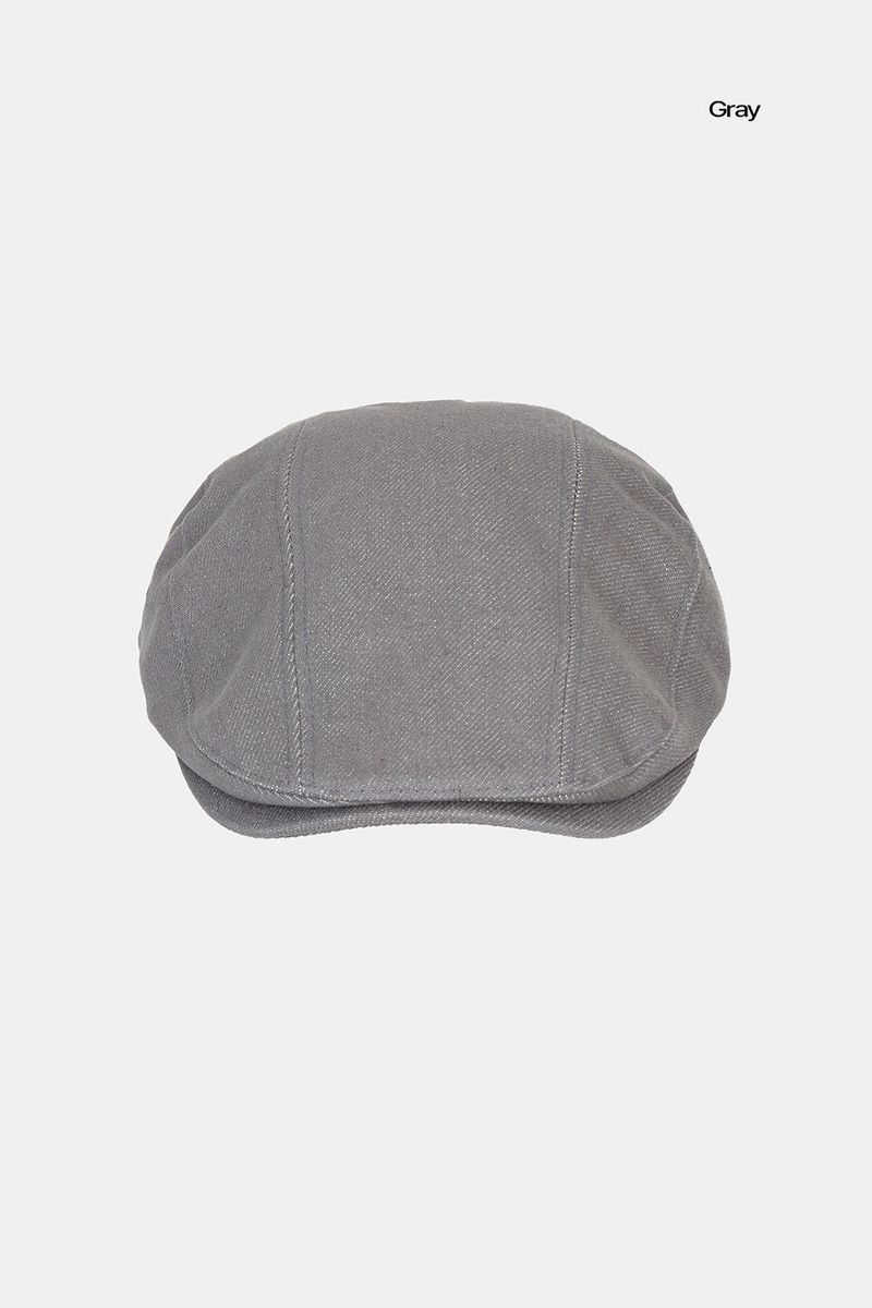 Ordinary denim hunting cap