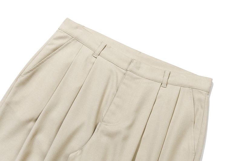 ESSENTIAL WIDE SLACKS_BEIGE