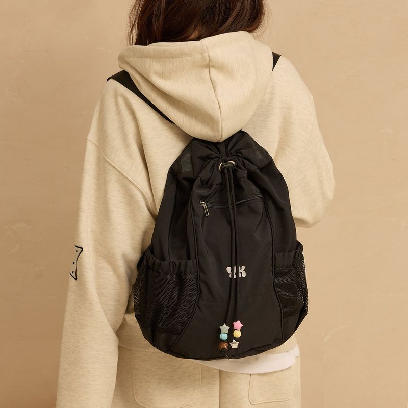 Beads Nylon String Backpack