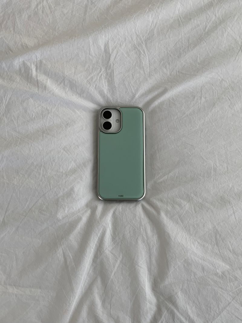 shop.nuee（ショップニュイ）の「o.color ミントケース (シルバーエポキシ)（スマホグッズ/小物）」