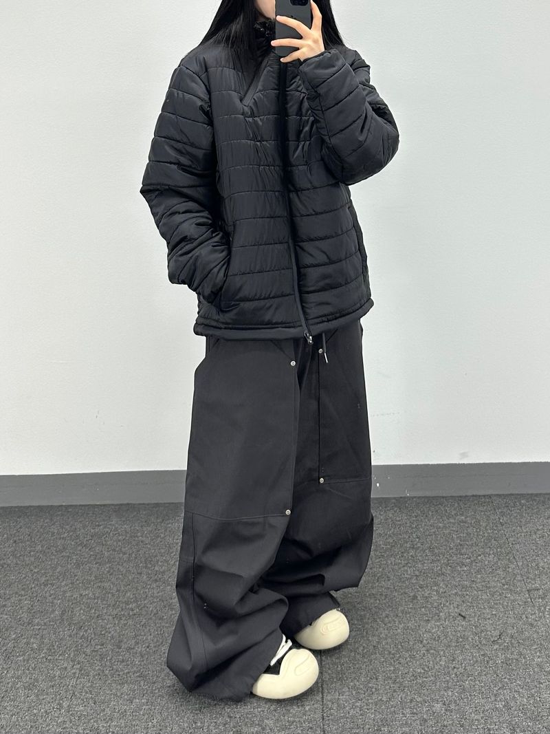 rivet cotton carpenter pants