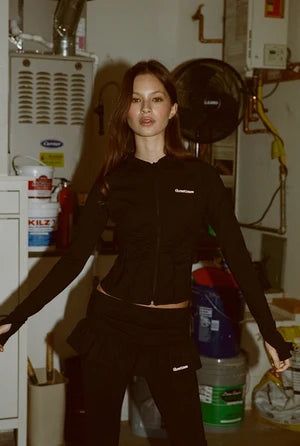 threetimes（スリータイムズ）の「【即日発送】Elfin zip hoodie（Tops）」
