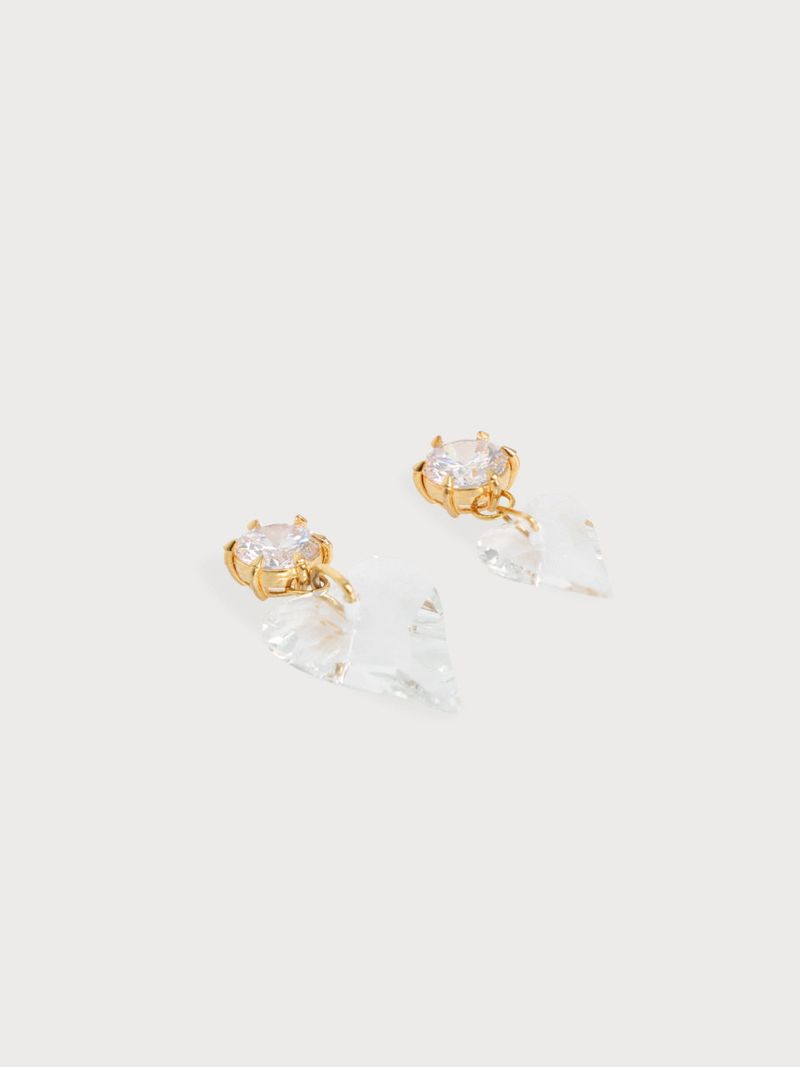 no.21 earring gold