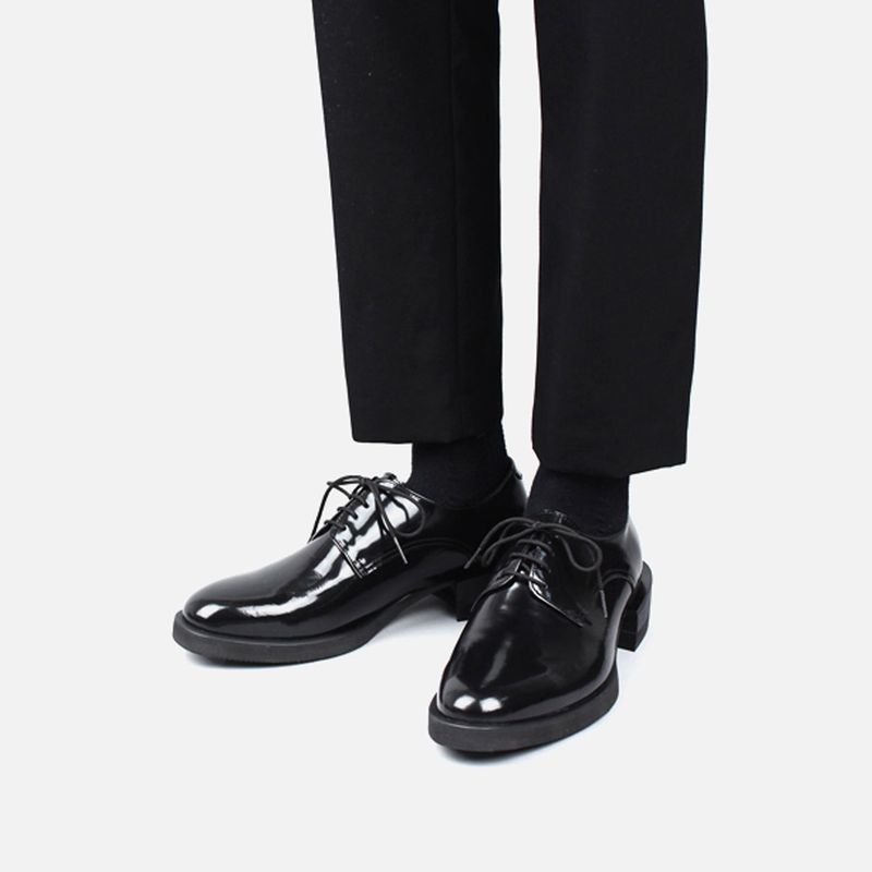 DAVID STONE SLIM & WIDE BACK DERBY SHOES