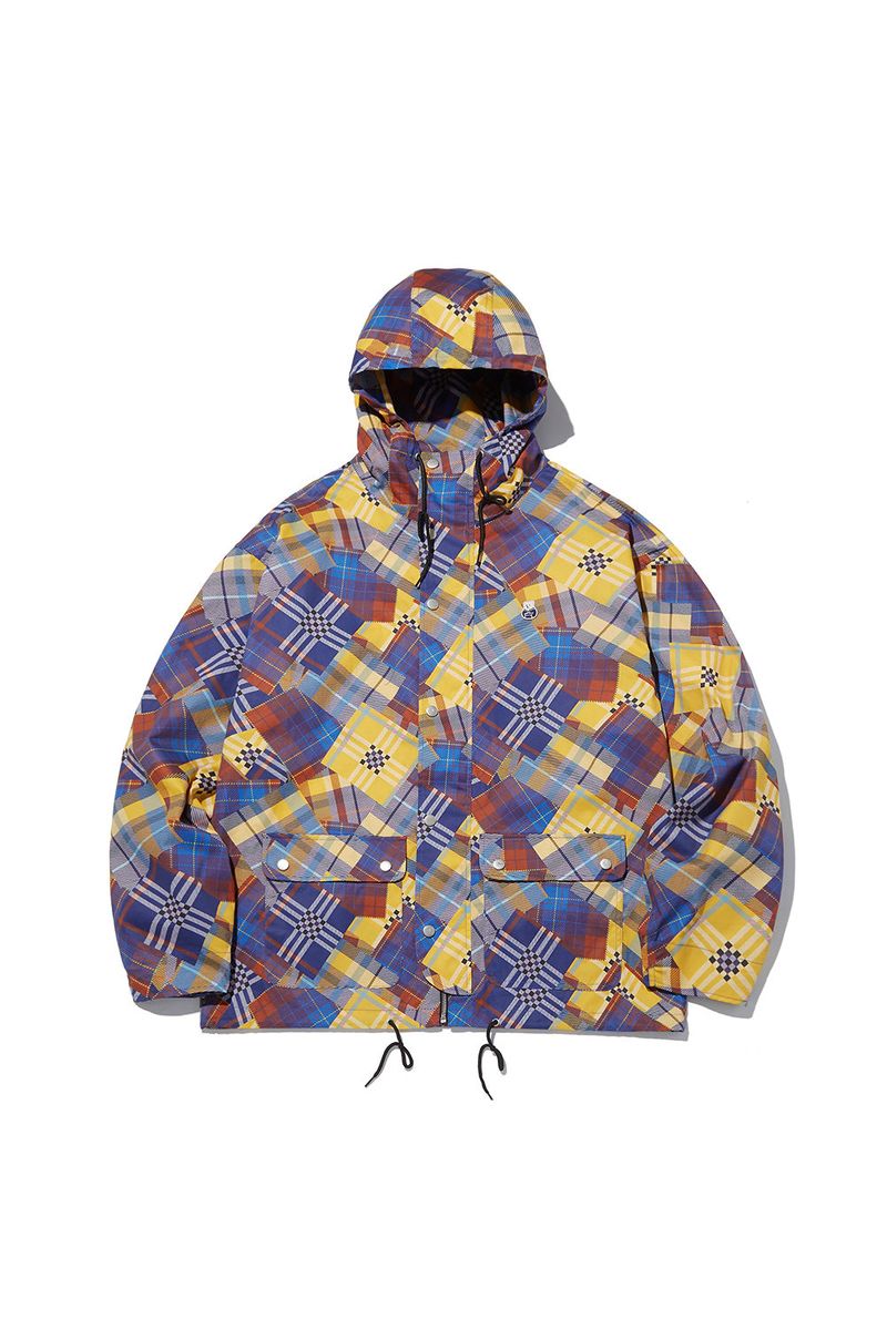 Multi Check Wind Jacket_Blue Check(Copy)