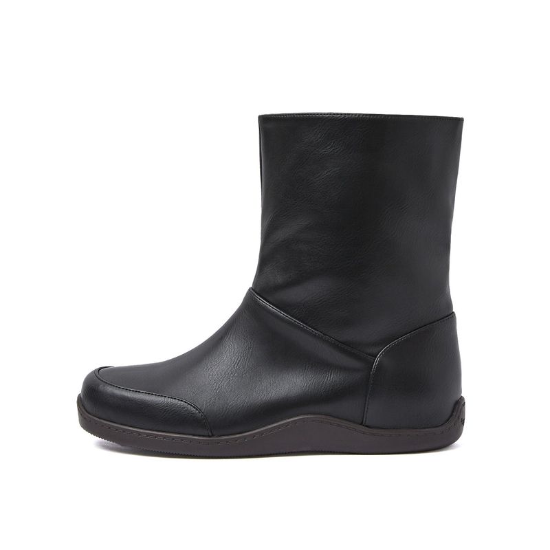 Keen 0005-3. Rubber Sole Ankle Boots - 3colors