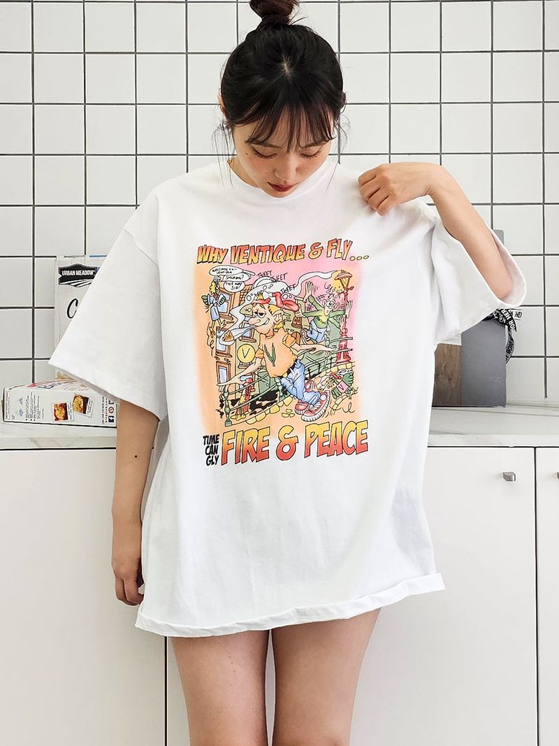 VENTIQUE Firepiece T-shirt 2color
