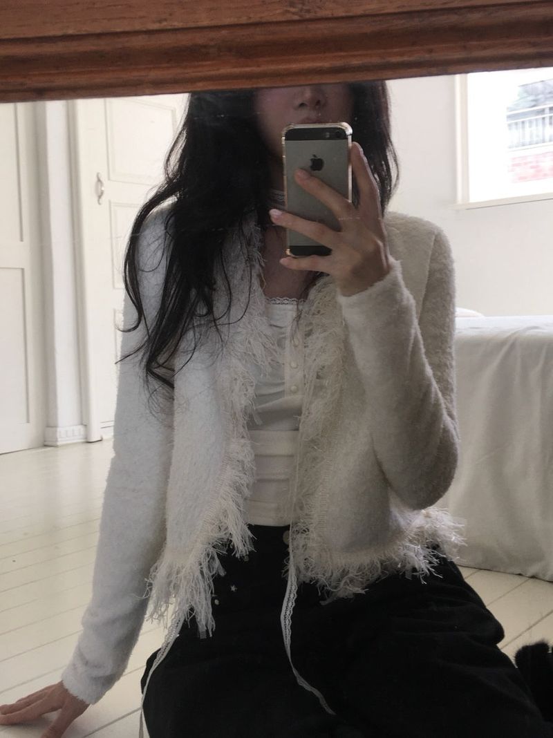 Elsa Fringe Cardigan