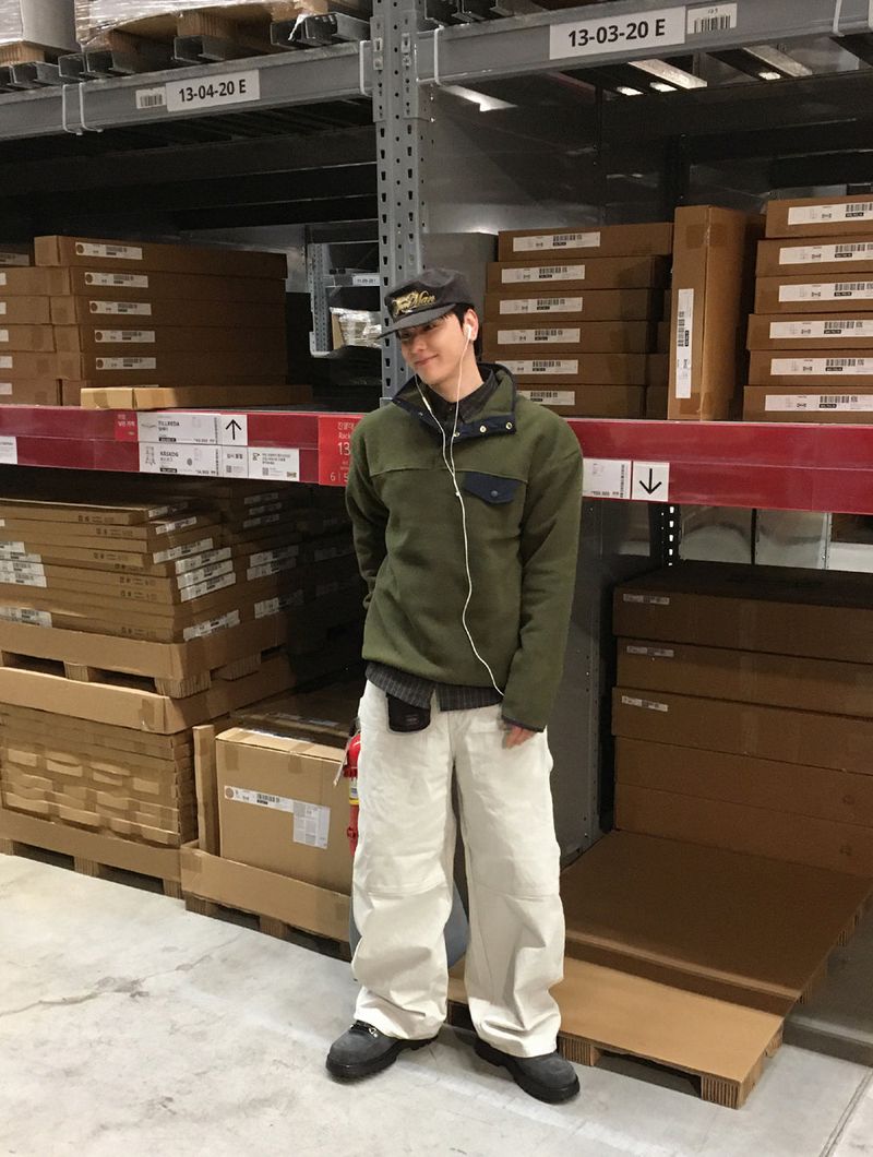 No.1588 C fleece anorak