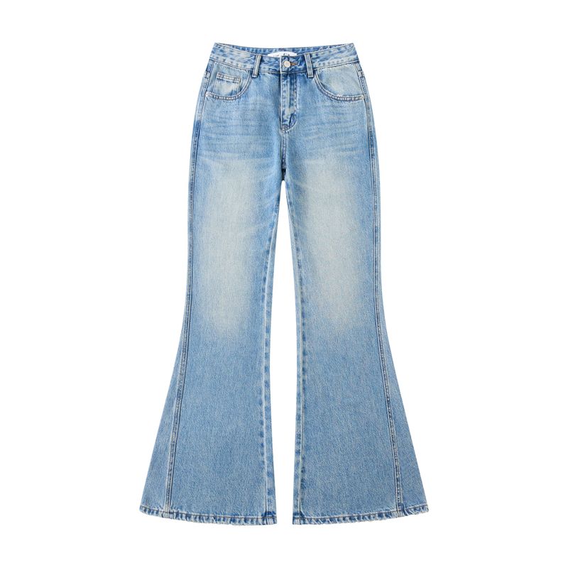 MID-WAISTLINE FLARE DENIM code 26209
