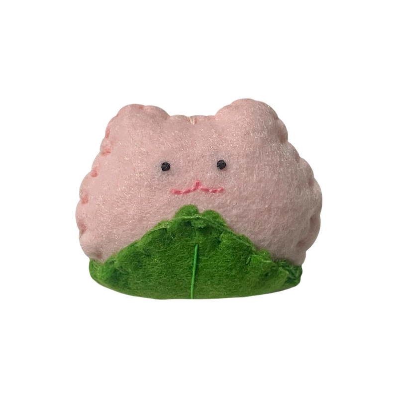 pelterz（ペルターズ）の「[MADE] ハムスターもち桜もちキーホルダー（トイ/キーホルダー）」