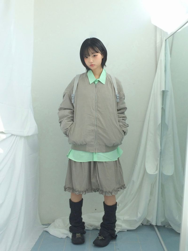 light cotton oversized shirt
