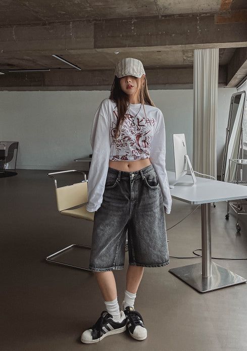 Tide Washing Carpenters Bermuda Pants