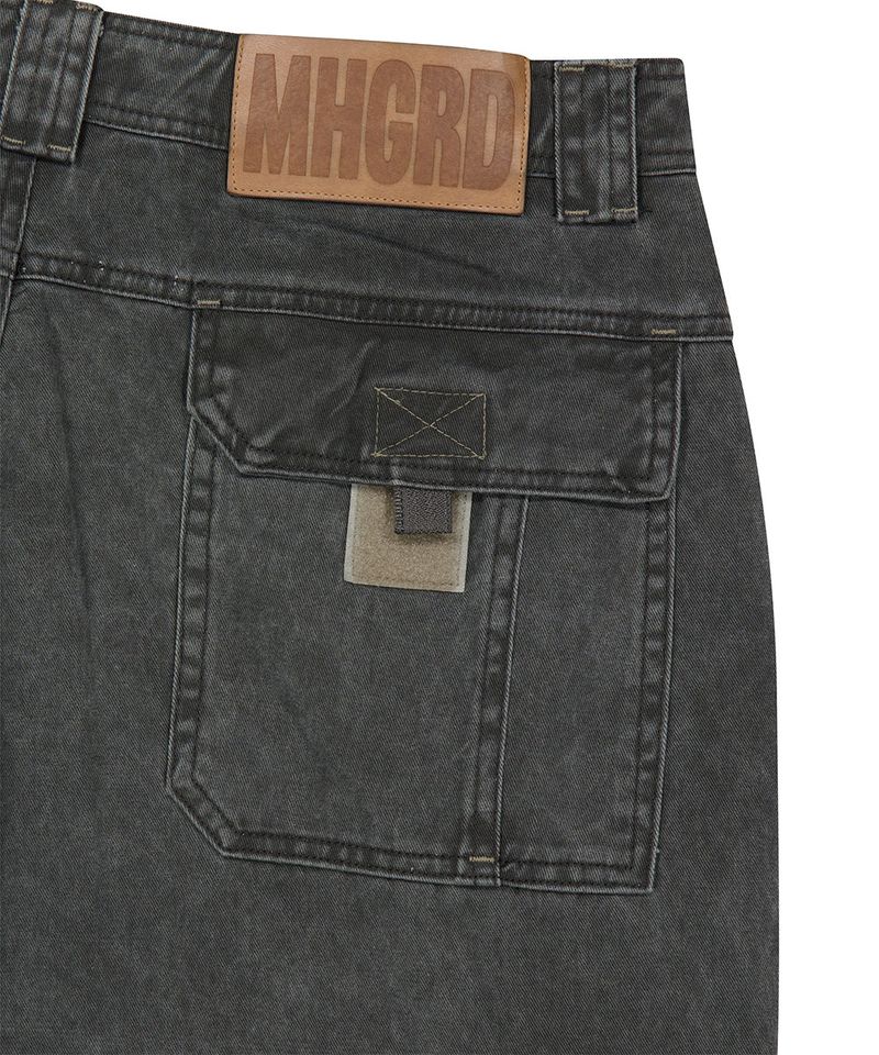 BERMUDA UTILITY CARGO SHORTS_CHARCOAL