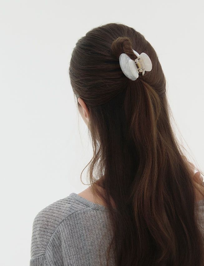 26SS★ Shell Point Hair Claw Clip