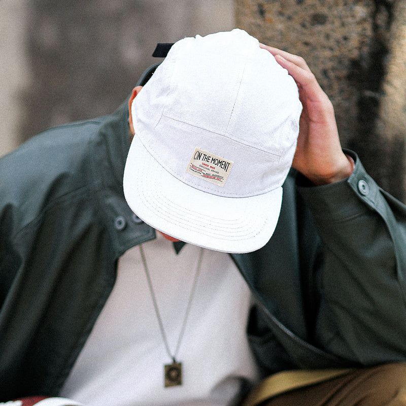 On the Moment Original Camp Cap C2 WHITE