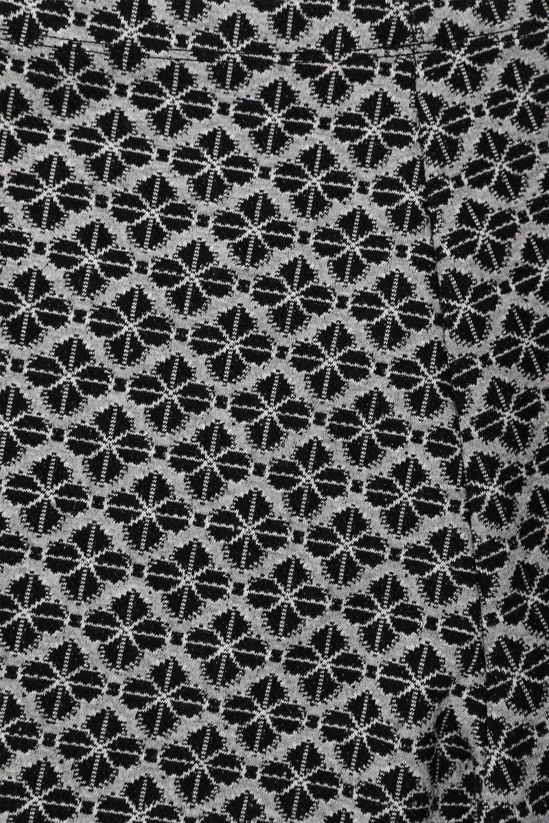 Jacquard Short Pants [Black]