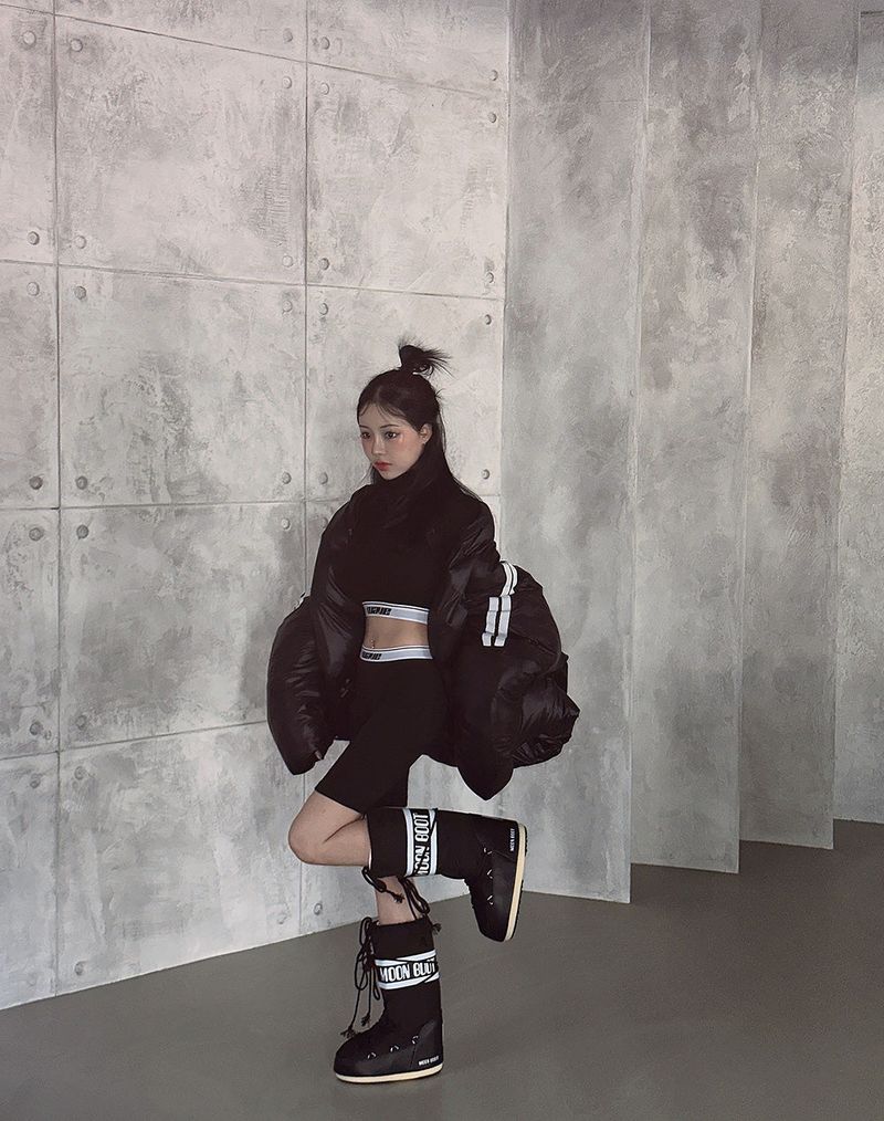 [UNISEX] Track overfit wellon padded jacket