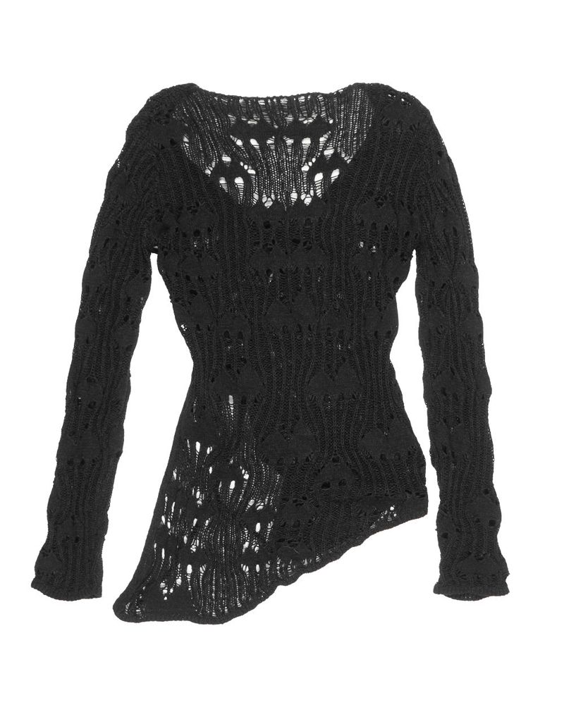 CROCHET RIBBON KNIT