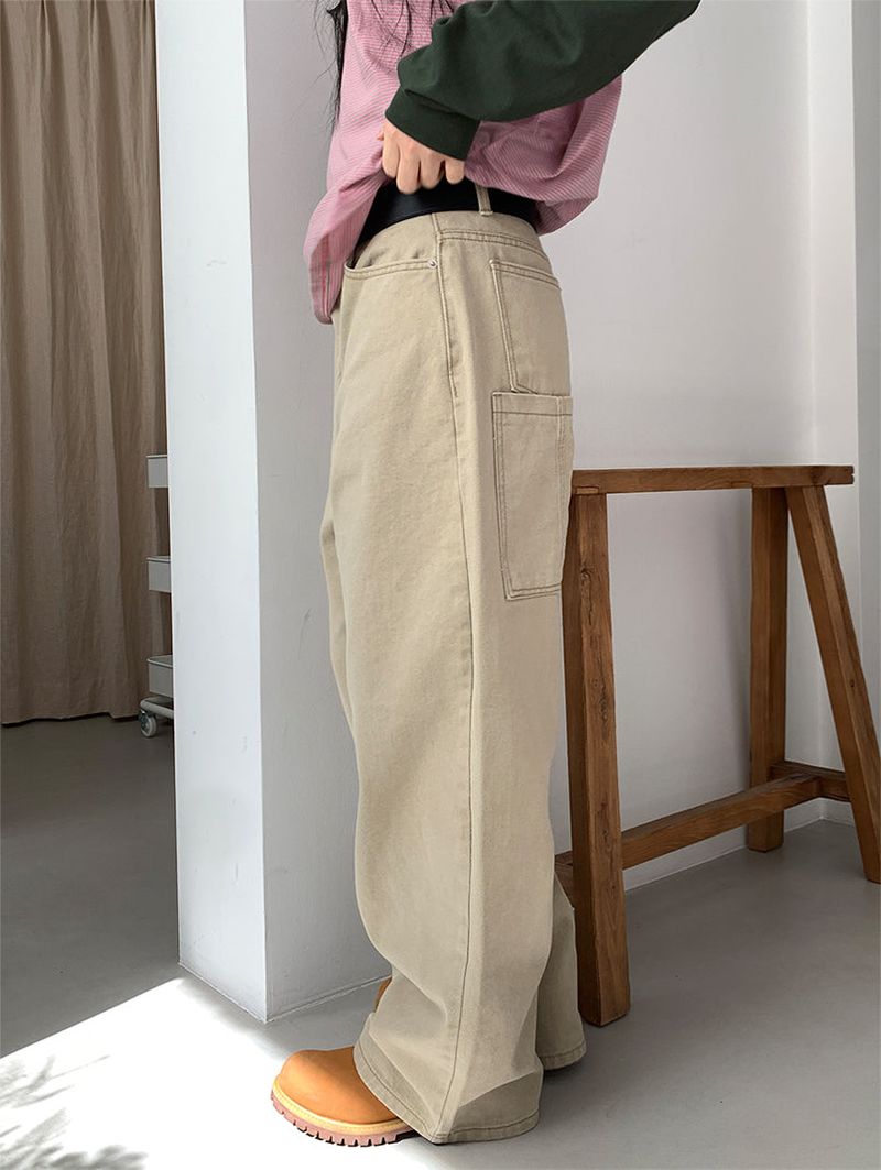 CUSTOM WIDE PANTS (3C)