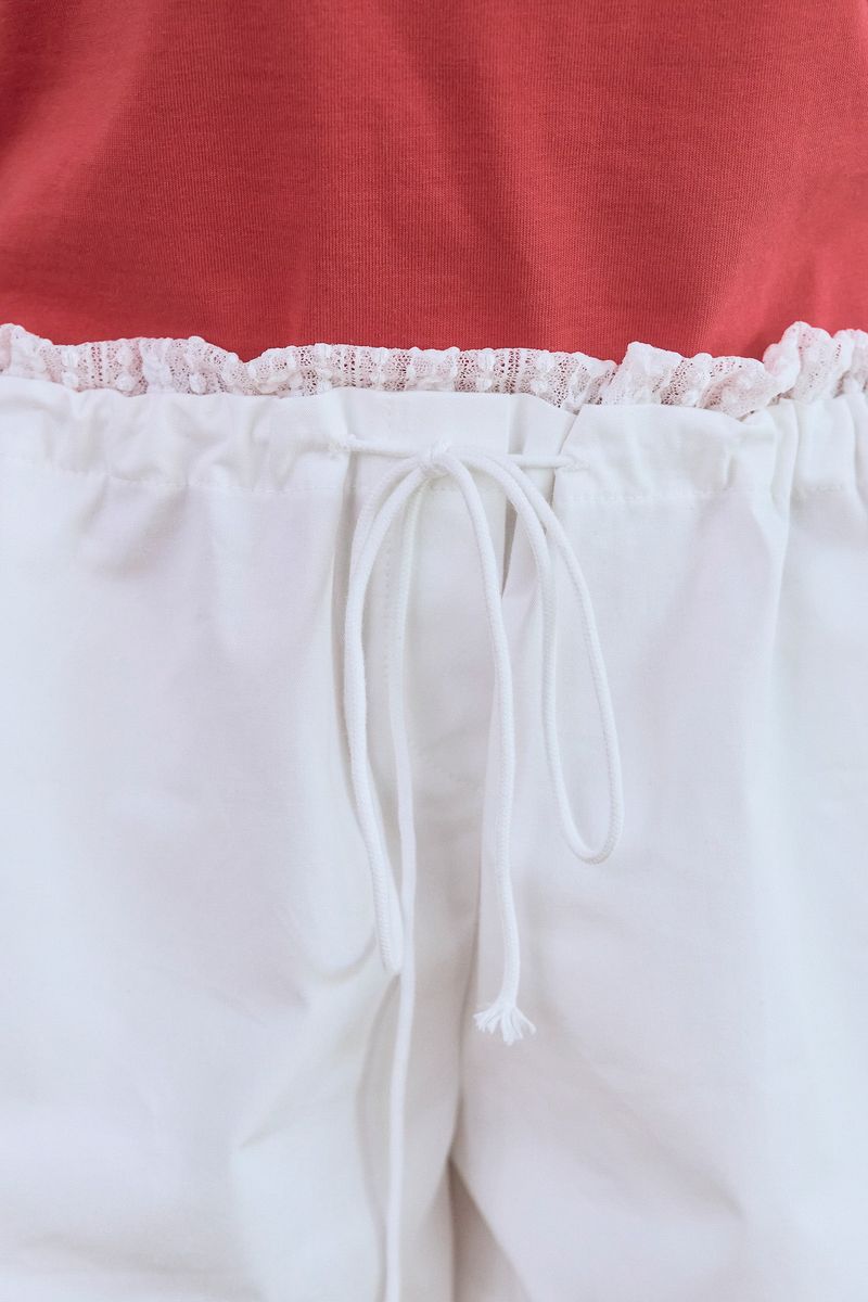 Secret Lace Pants [Ivory]