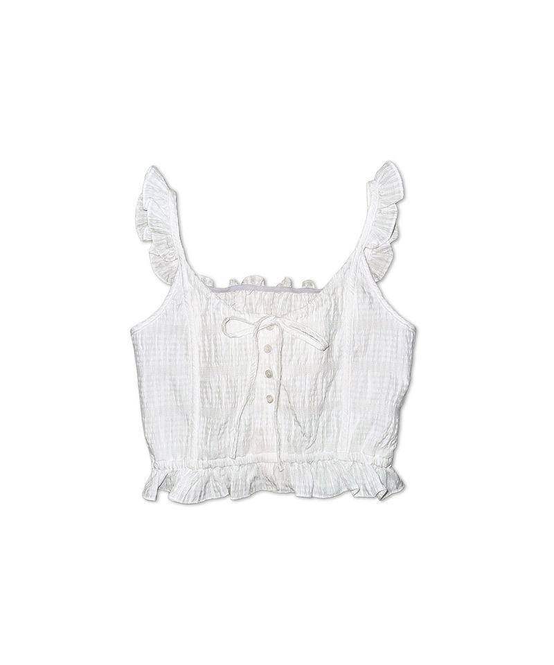 hawaii frill blouse (2colors)
