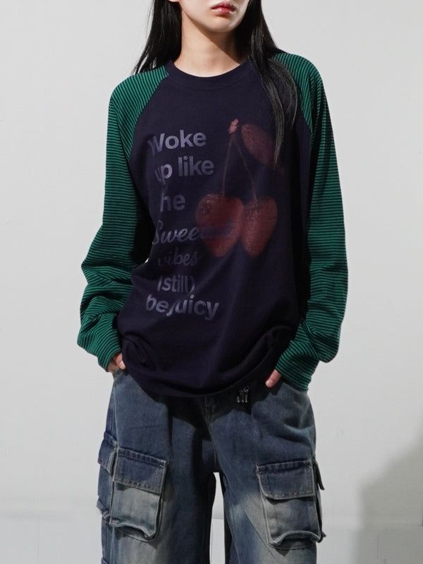 Woke Raglan Overfit T-shirt