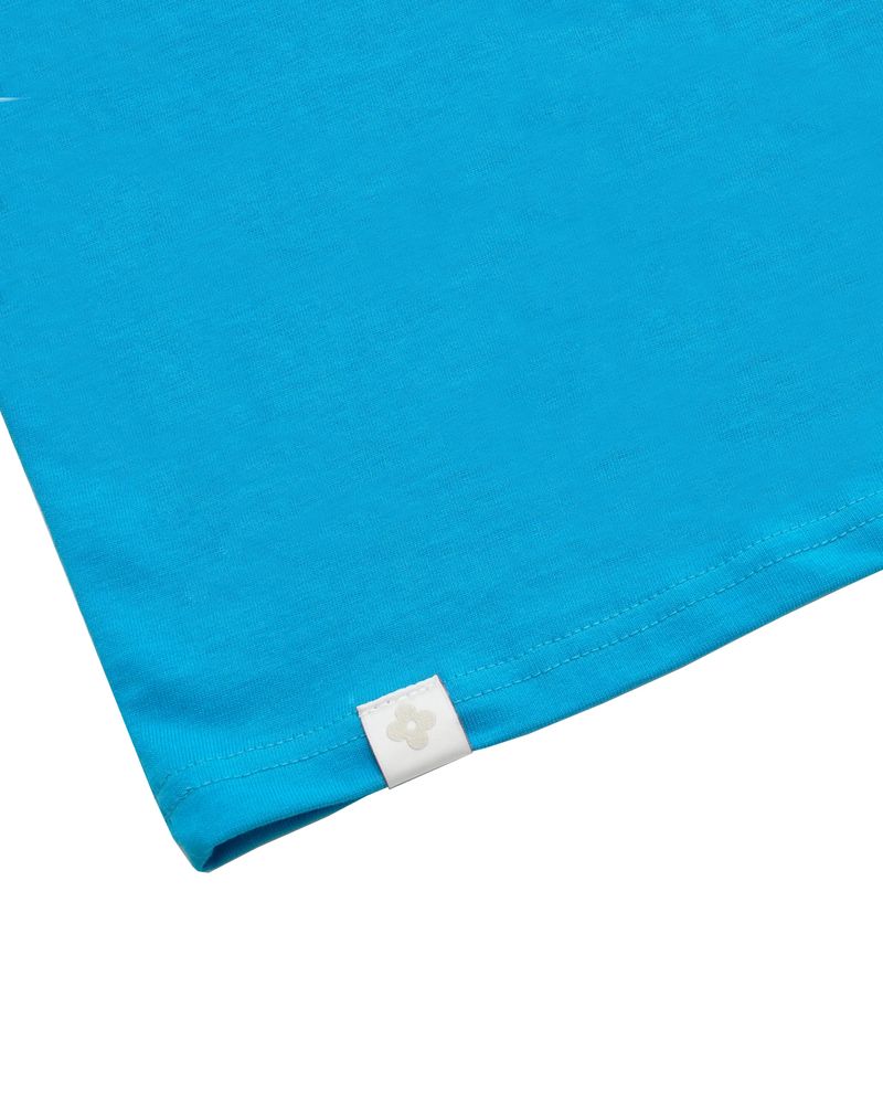 printing logo basic top / blue