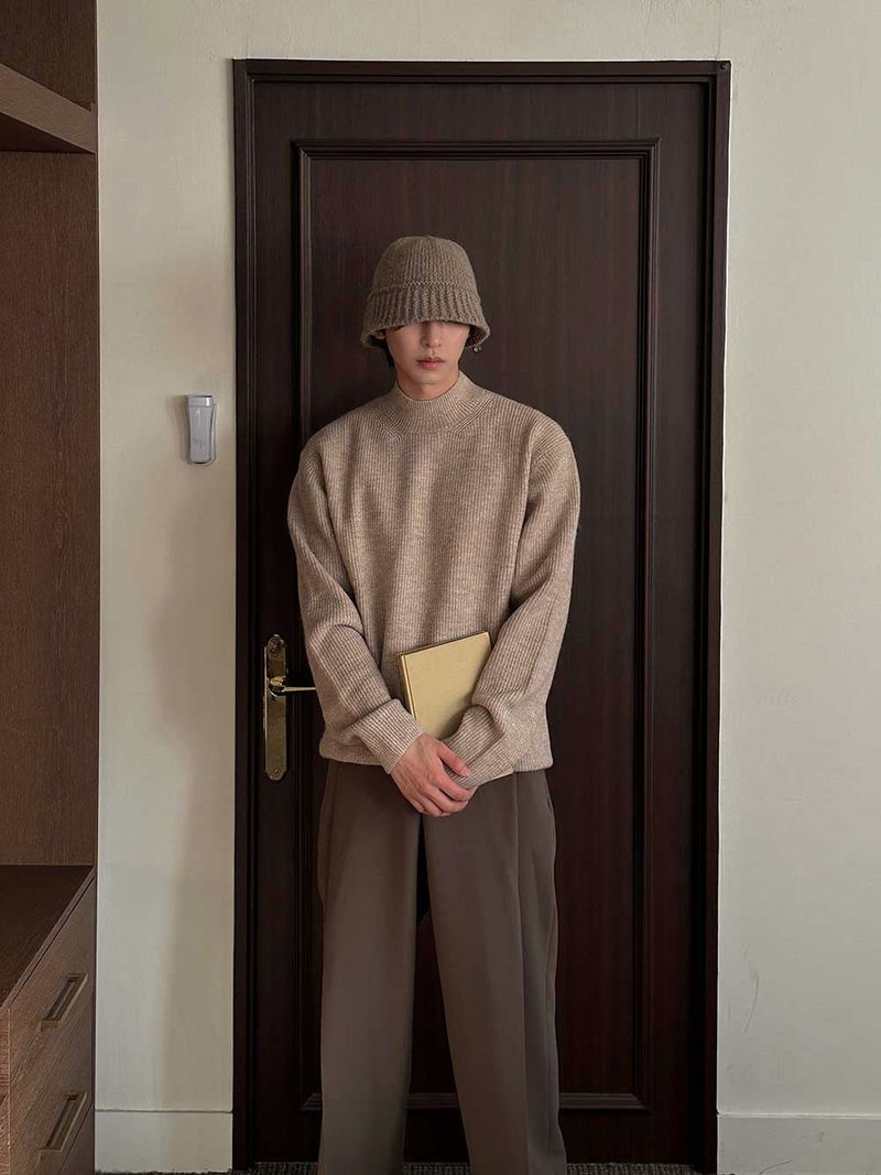 ASCLO Deep One Tuck Slacks (4color)