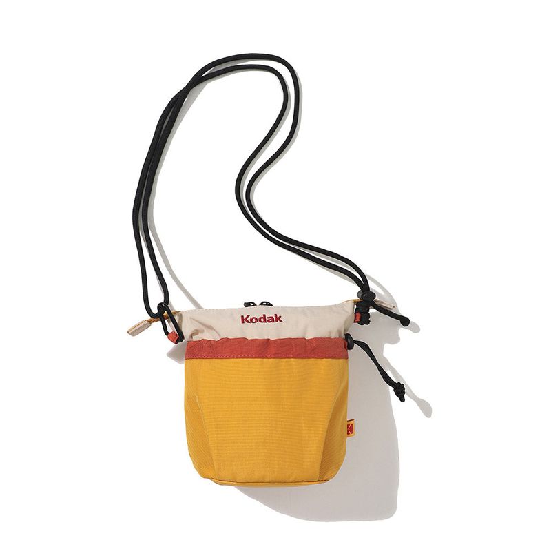 KODAK（コダック）の「ハーディストリングミニクロスバッグ【イエロー】（バッグ）」