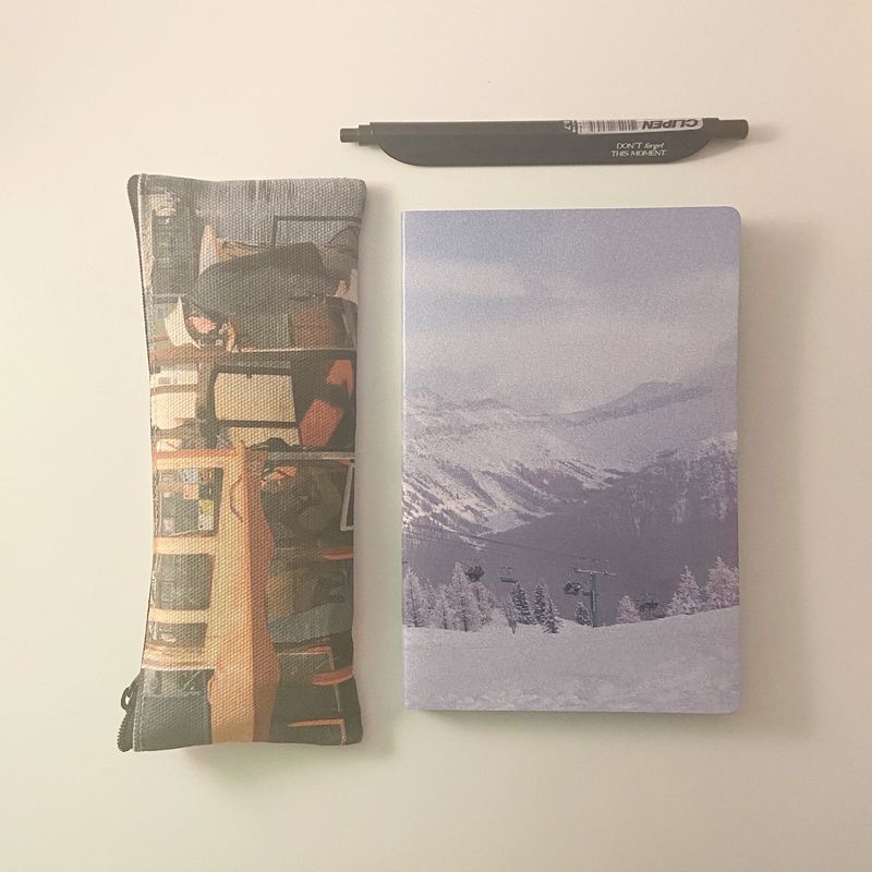 Snow leather note