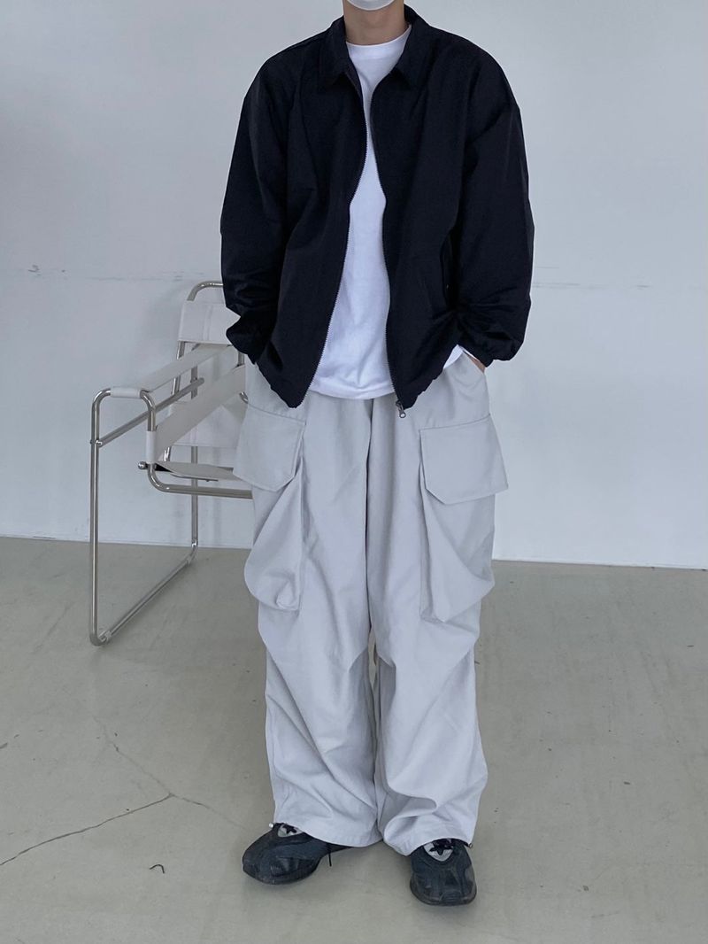 Afterglow Nylon Cargo Balloon Pants 2C