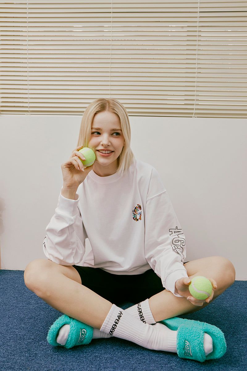 G LONG SLEEVE (white)