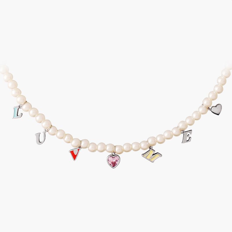 LUV ME PEARL NECKLACE