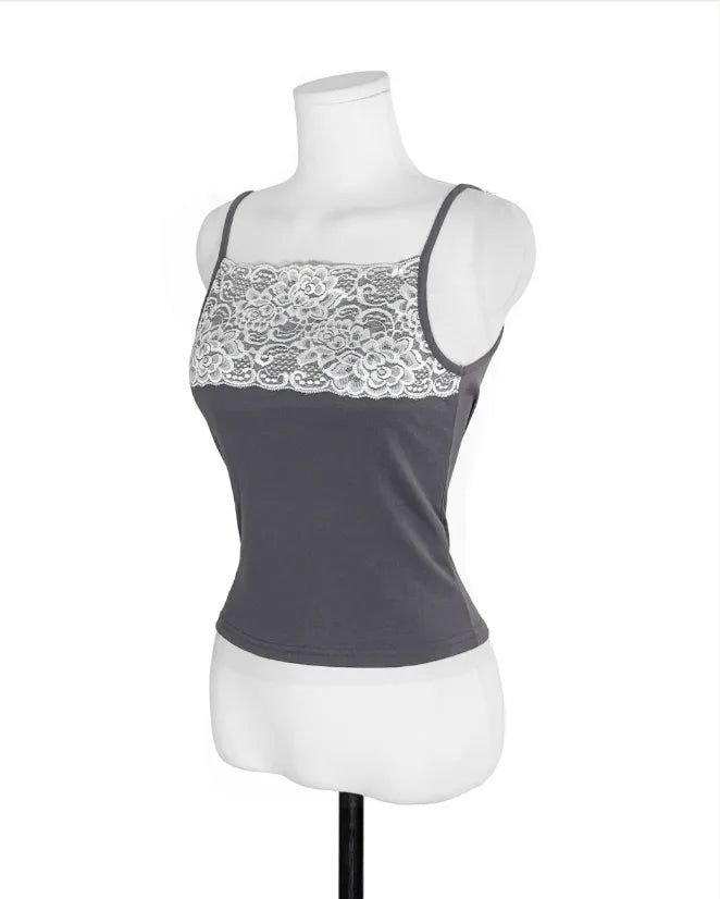 up tier lace camisole top