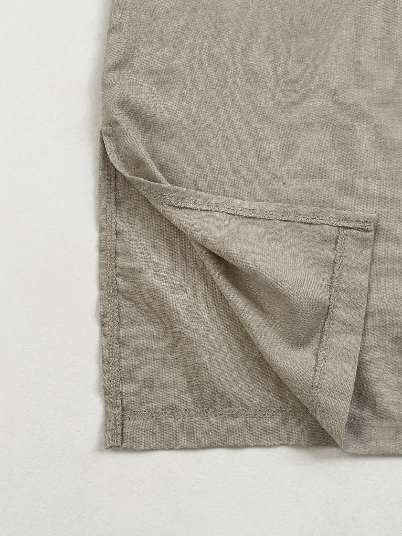 Linen Henkel Belted Bustier