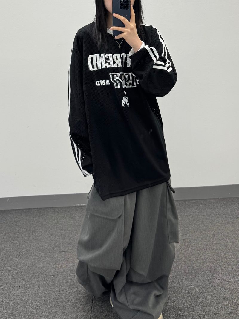 slacks cargo balloon pants