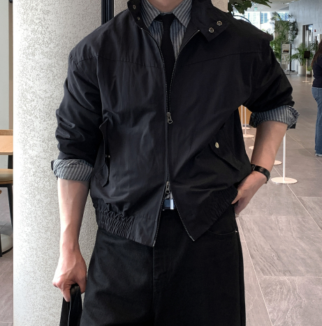 Wayne Standard Two-Way Zip-Up Herrington Jacket