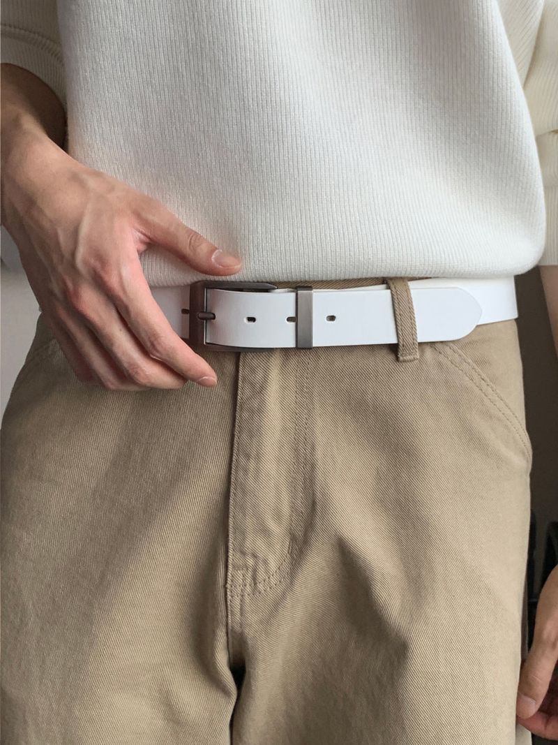 LMN Bold 35 mm Cowhide Belt (4 colors)