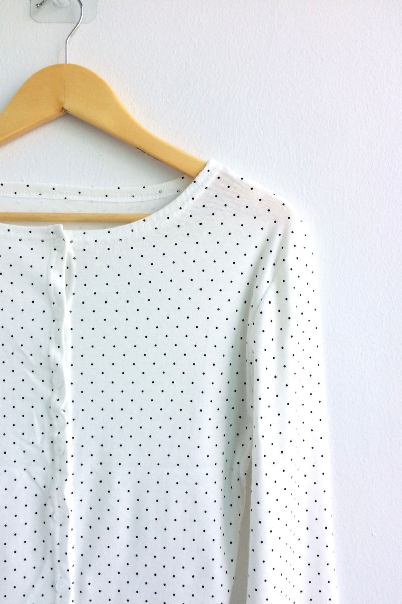 Round Pick Dot Cardigan
