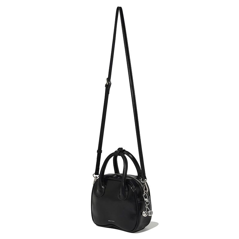 POCKET SIGNATURE MINI BAG [BLACK]