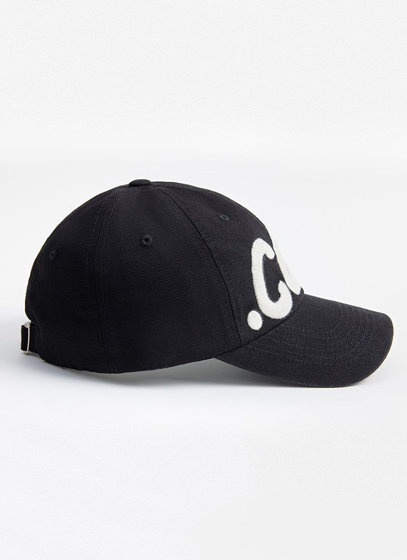 Sebs. COM BALL CAP (NON WASHING)-BLACK