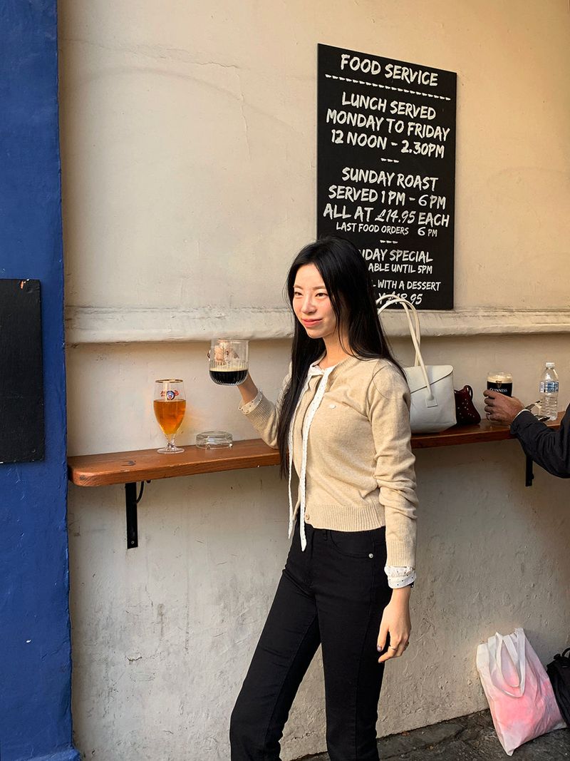 [MADE] MIETTE CASHMERE ROUND CARDIGAN